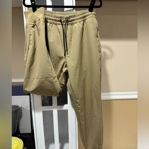 Old Navy Tan Sweatpant/jogger with Elastic Waist